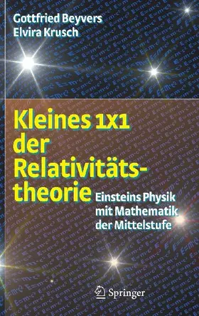 Kleines 1x1 der Relativitätstheorie