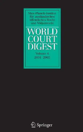 World Court Digest 2001 - 2005