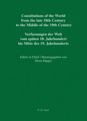 Constitutional Projects of Russia 1799–1825
