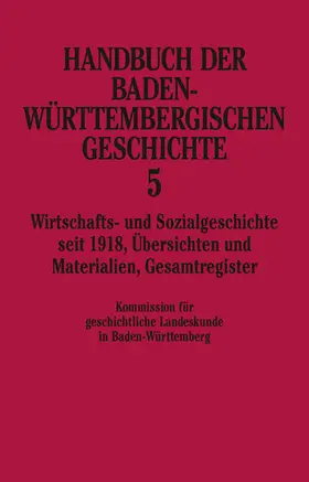 Handbuch der baden-württembergischen Geschichte 5