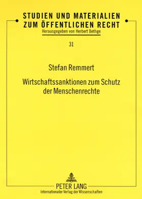 Wirtschaftssanktionen zum Schutz der Menschenrechte