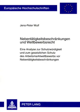 Nebentätigkeitsbeschränkungen und Wettbewerbsrecht