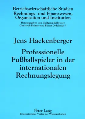 Professionelle Fußballspieler in der internationalen Rechnungslegung
