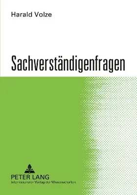 Sachverständigenfragen