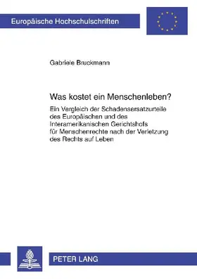Was kostet ein Menschenleben?