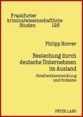 Bestechung durch deutsche Unternehmen im Ausland