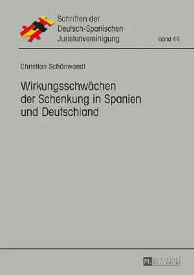 Wirkungsschwächen der Schenkung in Spanien und Deutschland