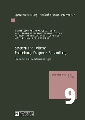 Stottern und Poltern: Entstehung, Diagnose, Behandlung