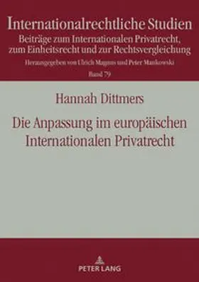 Die Anpassung im europäischen Internationalen Privatrecht