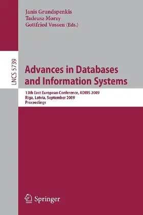 Advances in Databases and Information Systems