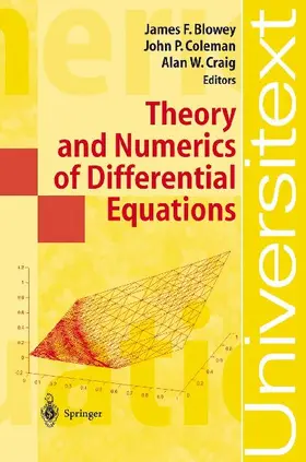 Theory and Numerics of Differential Equations