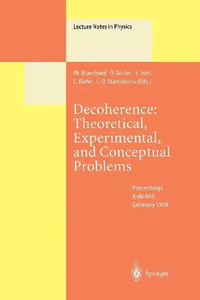 Decoherence: Theoretical, Experimental, and Conceptual Problems
