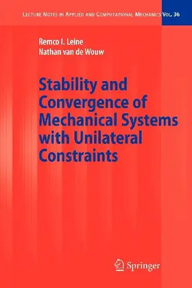 Stability and Convergence of Mechanical Systems with Unilateral Constraints