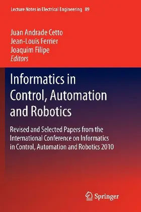 Informatics in Control, Automation and Robotics