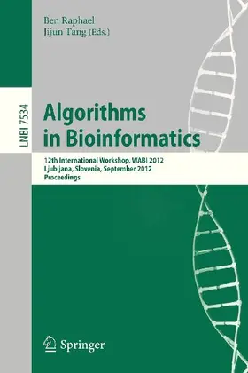 Algorithms in Bioinformatics