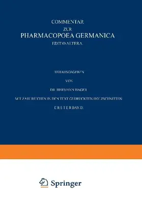 Commentar zur Pharmacopoea Germanica