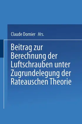 Beitrag zur Berechnung der Luftschrauben