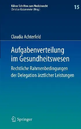 Aufgabenverteilung im Gesundheitswesen
