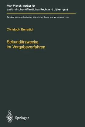 Sekundärzwecke im Vergabeverfahren
