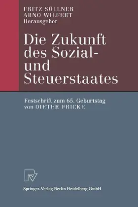 Die Zukunft des Sozial- und Steuerstaates