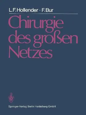 Chirurgie des großen Netzes