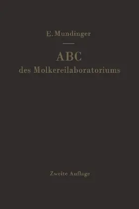 ABC des Molkereilaboratoriums