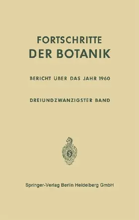Bericht über das Jahr 1960