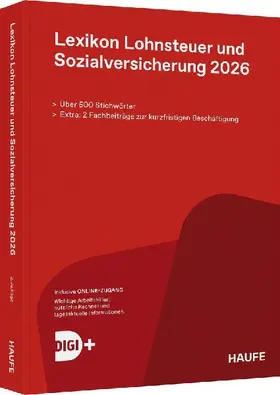 Lexikon Lohnsteuer und Sozialversicherung 2026 plus Onlinezugang