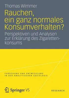 Rauchen, ein ganz normales Konsumverhalten?