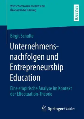 Unternehmensnachfolgen und Entrepreneurship Education