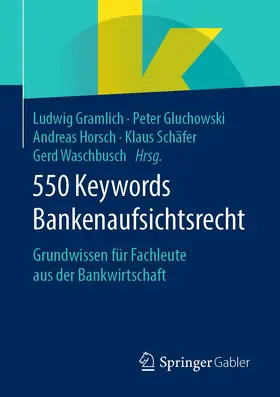 550 Keywords Bankenaufsichtsrecht