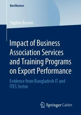 Impact of Business Association Services and Training Programs on Export Performance