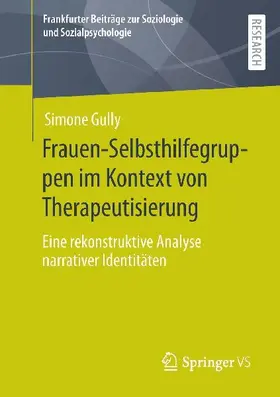 Frauen-Selbsthilfegruppen im Kontext von Therapeutisierung