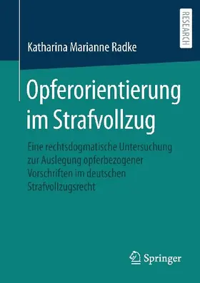 Opferorientierung im Strafvollzug