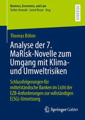 Analyse der 7. MaRisk-Novelle zum Umgang mit Klima- und Umweltrisiken