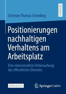 Positionierungen nachhaltigen Verhaltens am Arbeitsplatz