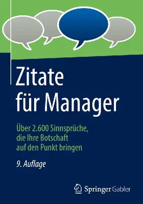 Zitate für Manager