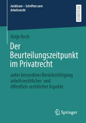 Der Beurteilungszeitpunkt im Privatrecht