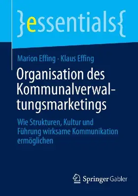 Organisation des Kommunalverwaltungsmarketings