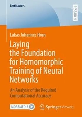 Laying the Foundation for Homomorphic Training of Neural Networks