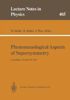 Phenomenological Aspects of Supersymmetry