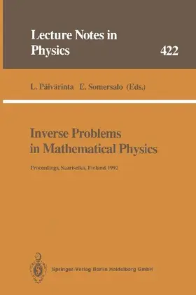 Inverse Problems in Mathematical Physics