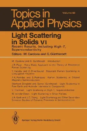 Light Scattering in Solids VI