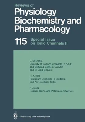 Reviews of Physiology, Biochemistry and Pharmacology