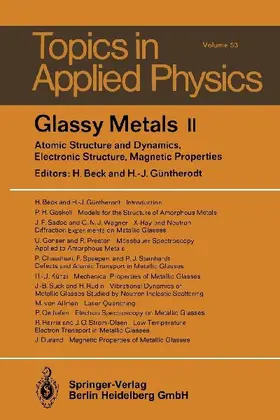 Glassy Metals II
