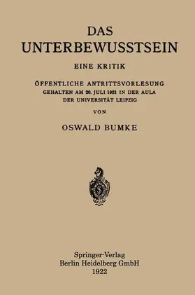 Das Unterbewusstsein