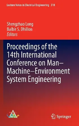 Proceedings of the 14th International Conference on Man-Machine-Environment System Engineering