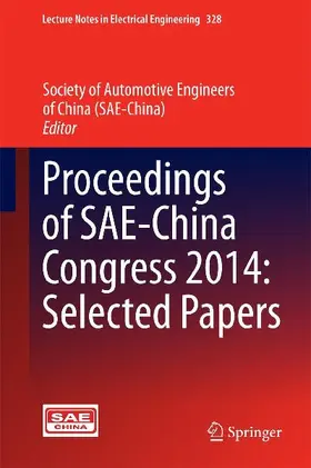 Proceedings of SAE-China Congress 2014: Selected Papers