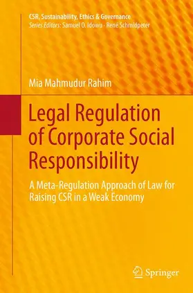 Legal Regulation of Corporate Social Responsibility