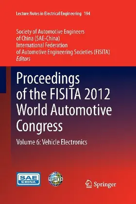 Proceedings of the FISITA 2012 World Automotive Congress